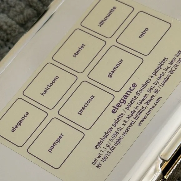 NEW NEW NEW Tarte Eyeshadow Palette with Rich Plum and Neutral Tones - Picture 5 of 5
